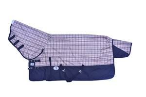 Excellent 1200 Denier Rip-Stop Turnout Horse Rugs Strong and Durable Waterproof Cotton Fleece Mesh Shell Equine Winter Combo - Product Image 6