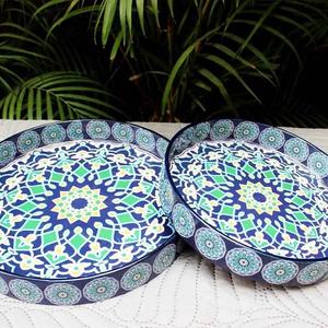 Bandeja de Servicio de Diseño con Recubrimiento de Esmalte de Madera MDF, Bandeja de Mesa de Alta Calidad para Hoteles y Restaurantes - Product Image 3