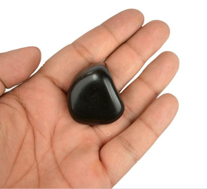 Venta al por mayor mejor calidad de cristal natural negro obsidiana curación piedra caída al por mayor piedras caídas para la decoración del hogar - Product Image 3