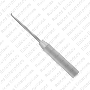 RAICES Enterprises Élévateur périosteal de style Cloward, pointe incurvée arrondie et aiguisée, 7 1/4 po (18,5 cm), instrument chirurgical orthopédique CE - Product Image 2