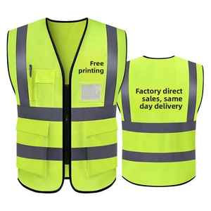 เสื้อกั๊กสะท้อนแสงเสื้อกั๊กนิรภัยสำหรับใส่ทำงาน - Product Image 1