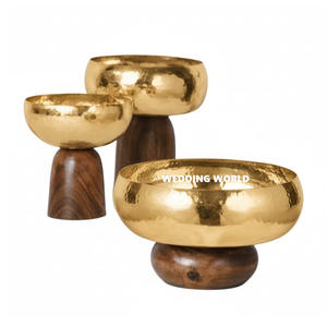 Bol à chocolat finition or mat, design personnalisé, bol à bonbons de luxe, taille personnalisée, vente en gros, nouveau bol à chocolat - Product Image 3