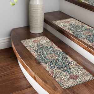 Tapis d'escalier vintage, tapis d'escalier rustique, tapis d'escalier artistique, tapis d'escalier turc, tapis personnalisé - Product Image 1