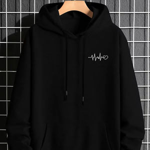 Sweats à capuche pour hommes de haute qualité Basics Cotton Blended Winter Wear 100% Cotton - Product Image 1