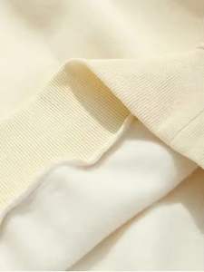 Sweat-shirt à capuche pour homme en coton 100% de qualité supérieure, coupe régulière, streetwear, crocheté, poids lourd - Product Image 3