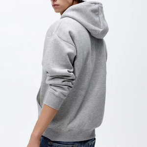 Nuevo diseño Casual Hombres Sudaderas con capucha Color sólido Algodón Hecho Transpirable Hombres Sudaderas con capucha - Product Image 5