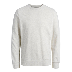 เสื้อสเวตเชิ้ตแขนยาวผู้ชายคุณภาพสูง ขายส่ง ผ้าฝ้าย 100% หนัก 320 กรัม แบบเรียบ สีพื้น สำหรับฤดูหนาว สกรีนโลโก้ได้ คอกลม - Product Image 1