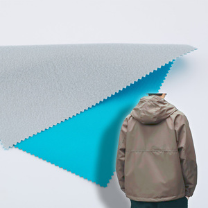 Tại chỗ 75D cơ khí đàn hồi nhiều lớp cực Fleece vải ngoài trời Ba-bằng chứng Áo khoác mùa đông Áo khoác vải - Product Image 2