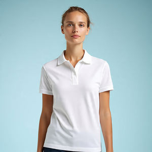 Polos de Golf para mujer, ropa deportiva para correr, Fitness, polos de manga corta, polos de poliéster con cuello vuelto para mujer - Product Image 3