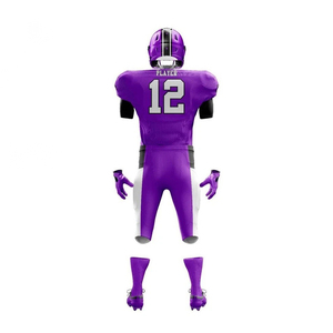 Uniforme de football américain léger, court, respirant, en maille extensible, confortable, contrôle de l'humidité, durable, entraînement, séchage rapide, anti-UV - Product Image 6