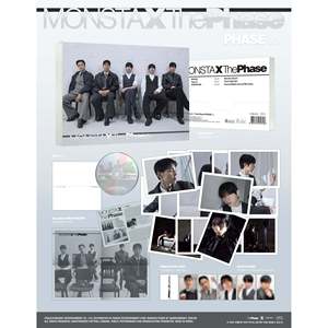 MONSTA X - อัลบั้ม The Phase EP ฉบับโฟโต้บุ๊ค (ออฟเซ็ต / รีไฟน์ด / ไฮเปอร์ / เฟส / เซ็ตเวอร์ชั่น) - Product Image 4