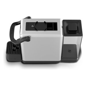 Machine à café à dosettes électrique entièrement automatique en acier inoxydable DARKSIDE Silver 650W - Product Image 4