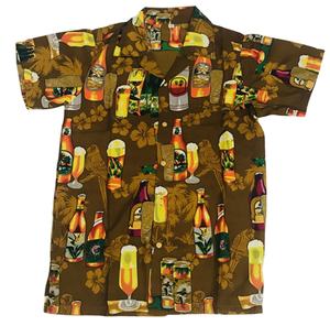 ล่าสุดแฟชั่นผู้ชายเสื้อผ้าขนาดที่กำหนดเองใบพิมพ์ขายส่งแฟนซีฮาวายเสื้อชายหาดสำหรับผู้ชาย - Product Image 1