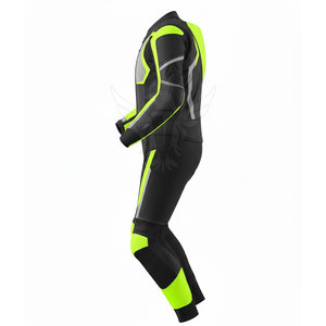 Combinaison de moto prête pour la route, vêtements de sécurité robustes et protecteurs avec un matériau imperméable confortable - Product Image 3