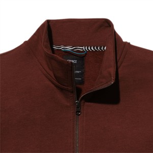 Venta al por mayor de fábrica logotipo personalizado Stand Collar media cremallera pulóver algodón hombres de gran tamaño pulóver Sudadera con capucha - Product Image 6