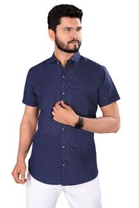 Wholesale <b>Men</b> <b>White</b> <b>Satin</b> Short Sleeve Collared <b>Shirt</b> Breathable Anti Wrinkle Professional Summer Casual Work Wear - Product Image 2