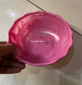 ชามใส่ซุปทำจากเรซินชามใส่อาหารเรียกน้ำย่อยงานหัตถกรรมชามผลไม้ประดับแบบโบราณของ2025 - Product Image 4