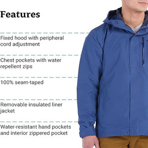 2025 New Outdoor Vintage Softshell <b>Jacket</b> Waterproof Rainproof Warm Lining Windproof <b>Lightweight</b> Loose Style Front Winter - Product Image 6