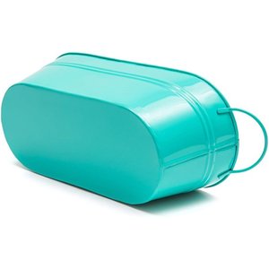 กระถางต้นไม้โลหะทรงรีหลากสี พร้อมหูหิ้ว เป็นมิตรกับสิ่งแวดล้อม ปรับแต่งขนาดได้ สำหรับตกแต่งบ้านและสวนทั้งภายในและภายนอก - Product Image 5