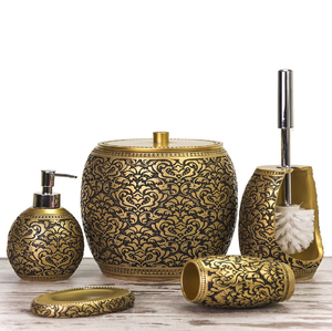 Conjunto de accesorios de baño de latón pulido, Una colección brillante y moderna para una estética elegante y limpia, disponible al por mayor - Product Image 5