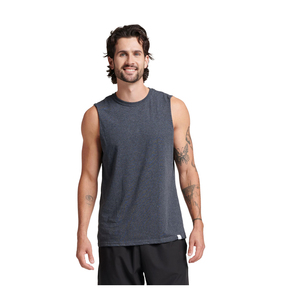 Vente en gros de T-shirts sans manches de haute qualité pour hommes motif personnalisé logo design premium coupe confortable OEM - Product Image 1