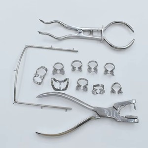 Premium Dental Palmer goma presa abrazadera pinzas alicates 17,5 cm acero alemán instrumentos quirúrgicos ortodoncia Clip aplicador Ce - Product Image 2