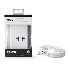 Adattatore da Viaggio MUV 30W PD, Gadget USB Personalizzati per Promozioni, Cavo di Ricarica Portatile con Power Delivery 30W - Product Image 2