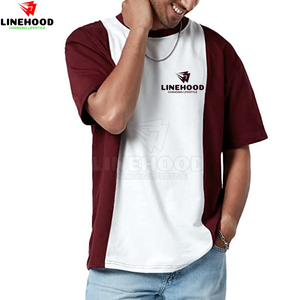 เสื้อยืดผู้ชายทรงหลวมผ้าฝ้าย100% สีตามสั่ง - Product Image 4