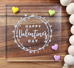 Valentine Embosser Stamp Designer Fondant Embosser Stamp para suministros de decoración de pasteles - Product Image 4