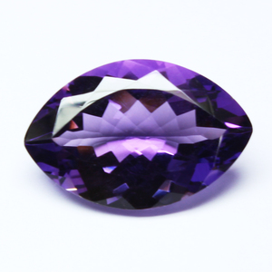 Piedras preciosas sueltas de corte Marquesa facetadas de amatista púrpura Natural 100% de la mejor calidad para uso de joyería disponible en Moq bajo - Product Image 1