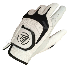 Precio de fábrica Guantes de golf de cuero Cabretta Gran calidad Logotipo personalizado Adecuado Cabretta Cuero - Product Image 3