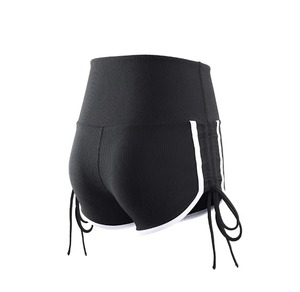 Los mejores pantalones cortos deportivos transpirables elásticos de cintura alta para Yoga para mujer, pantalones cortos para correr para mujer, pantalones cortos transpirables elásticos - Product Image 1