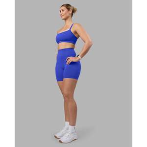 Shorts Ultra High-Rise de 6 Pulgadas para Mujer Fusion, Color Cobalto - Product Image 2