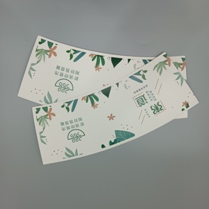 Bán buôn thân thiện với môi cấp thực phẩm PE tráng double side Bìa cup chống ẩm flexography in mô hình đồ uống bánh - Product Image 4