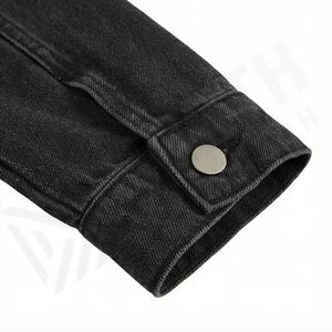 Chaquetas Vaqueras para Mujer, Diseño Personalizado de Invierno, Talla Grande, Abrigo de Mezclilla de Algodón y Poliéster, Ropa Exterior Elegante, Color Personalizado Informal - Product Image 6