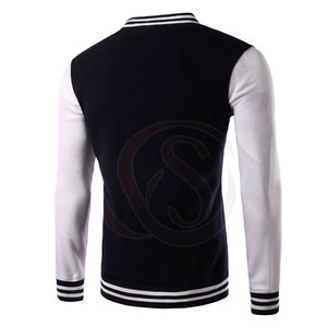 Veste de baseball personnalisée OEM pour homme, en toile, col montant, décontractée, pour l'hiver - Product Image 2