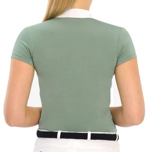 Ensemble d'équitation pour femmes OEM, vêtements d'équitation à logo personnalisé, vente chaude, prix raisonnable, accessoire en tricot uni court - Product Image 3