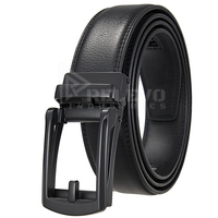 Cinturón de Cuero Vacuno Suave para Hombre, Hebilla de Aleación, Color Personalizado, Transpirable, Ligero, Ecológico, Casual, de Alta Calidad, para el Día del Padre