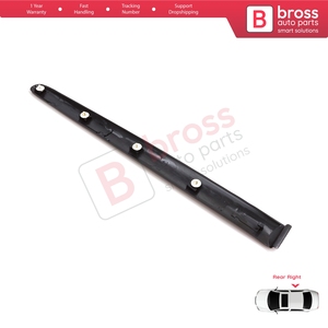 Moldura de puerta trasera derecha BSP1219-2 para 206 206+ 1998-2013 4/5 puertas 8546E7 - Product Image 4