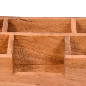 premium Arrival Designed Brown Rustic Wood Storage Box And <b>Caddy</b> For Decorative Handcrafted OEM Customized Wooden <b>Caddy</b> - Product Image 5