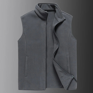 Nouvelle collection Hiver 2024 – Gilet en polaire de laine chaud pour homme, respirant, écologique, anti-boulochage, sans manches, décontracté - Product Image 3