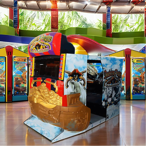 Thương mại <span class=keywords><strong>Arcade</strong></span> súng bắn súng mô phỏng đồng tiền hoạt động 55 inch Kim Loại Tàu cướp biển máy trong nhà trẻ em người lớn 1 năm Tây Ban Nha - Product Image 2