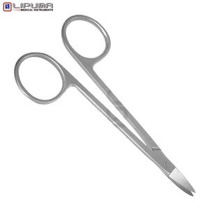 QUINBY 12.0cm Professionnel En Acier Inoxydable Ciseaux Dentaires Optimal Gum Tissu Coupe Manuel Instruments Chirurgicaux Base - Product Image 2