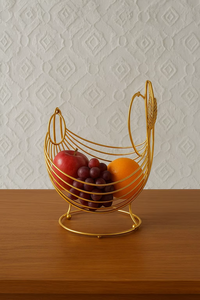 Cestas de Frutas de Acero Inoxidable con Recubrimiento Negro, Ecológicas y Multifuncionales, Resistentes a Grietas/Doblez, para Uso Prolongado, Regalos de Inauguración - Product Image 2