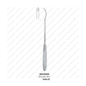 Aiguille de ligature Offre Spéciale Brunner 30cm Instruments médicaux chirurgicaux Outils de chirurgie approuvés CE ISO de qualité supérieure - Product Image 1