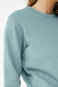 Sweat ras du cou classique silhouette recadrée mi-longue polaire éponge chaude ultra-douce Sweat ras du cou classique - Product Image 6