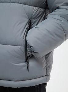 High Quality Premium Men's <b>Quilted</b> Bubble <b>Jacket</b> Custom Stand Collar Puffer Bomber Coat Zip Stand Collar Men's <b>Jackets</b> - Product Image 5