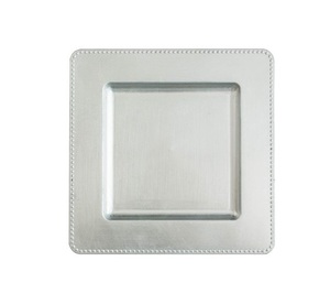 Nuevo plato cargador de hierro plato de servir cena uso doméstico comida occidental 100 Uds ecológico lujo elegante precio de fábrica Cocina - Product Image 1