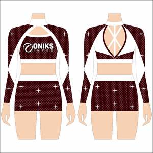 เชียร์ลีดเดอร์ชุดยูนิฟอร์มเชียร์ลีดเดอร์สำหรับเยาวชนขายส่ง - Product Image 6