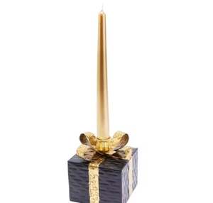 Bougeoir en forme de boîte cadeau, lanterne hurricane, décoration d'intérieur, porte-bougie pour cadeau - Product Image 3